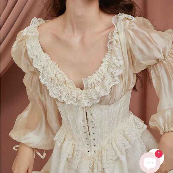 lacemade psyche corset dress nwt - Picture 4 of 10